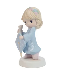 Precious Moments Graduation Blonde Girl Figurine