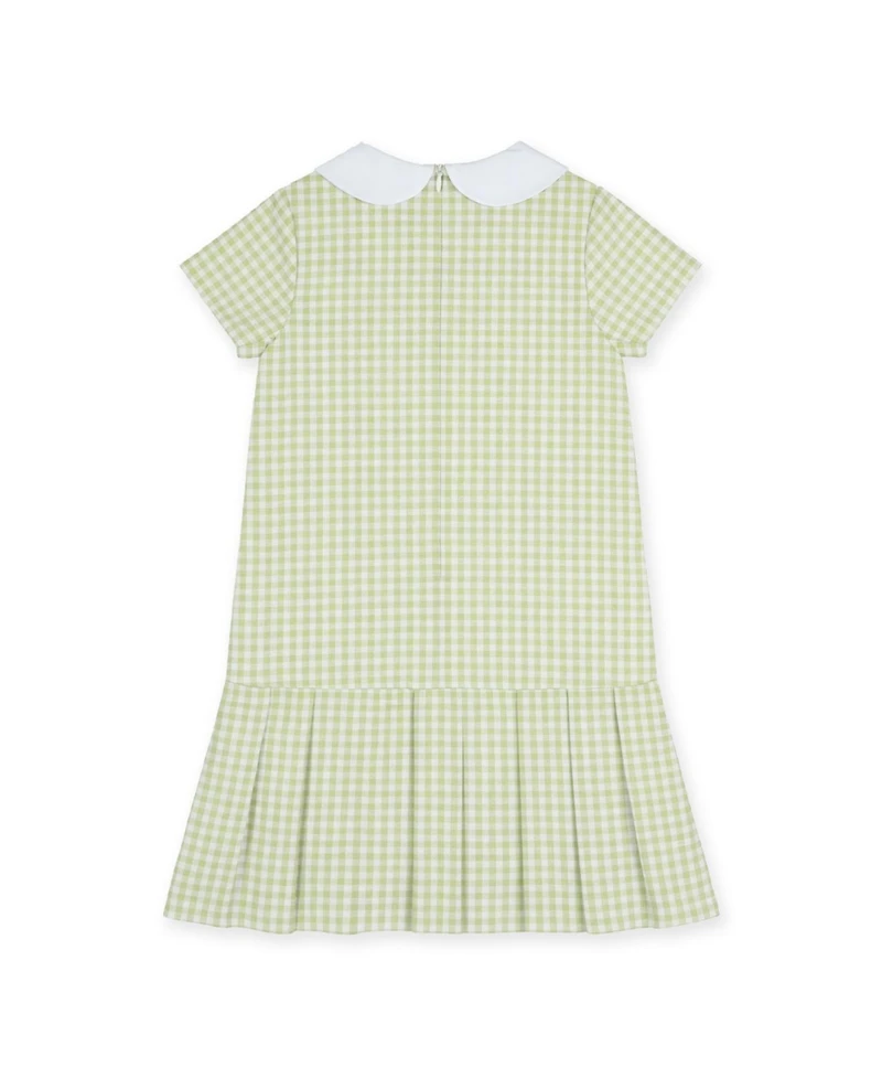 Florence Eiseman Big Girls (7-10) Check Dress with Pleated Skirt And Bows