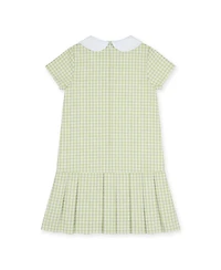 Florence Eiseman Big Girls (7-10) Check Dress with Pleated Skirt And Bows