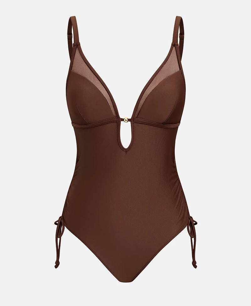 Cupshe Women's Mesh Cutout One Piece Swimsuit