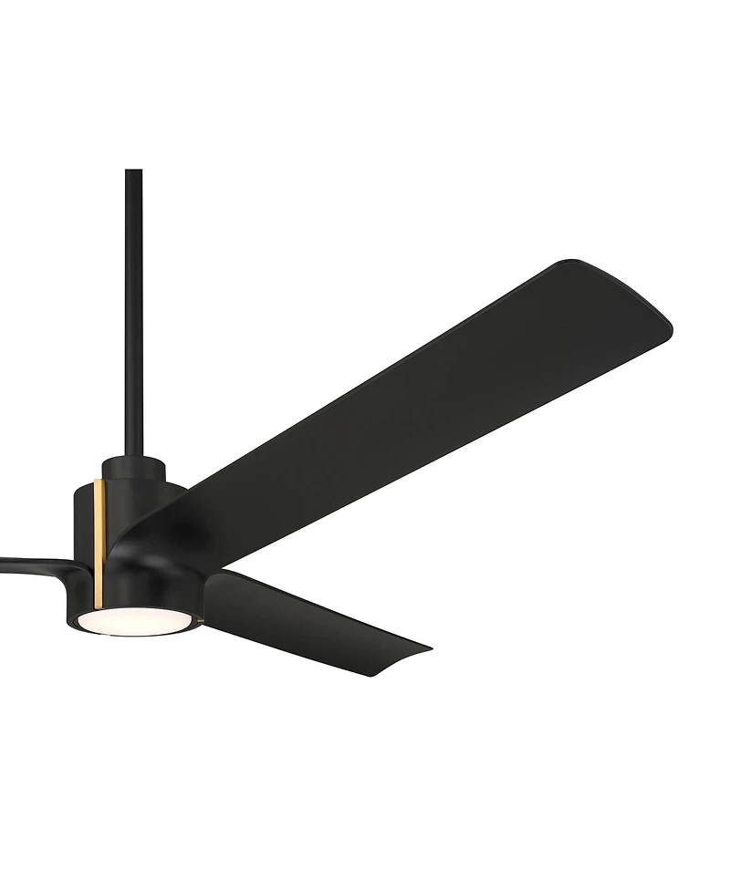 60" Casa Vieja Aero Matte Led Ceiling Fan with Remote