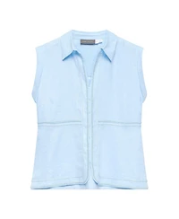 Mint Velvet Women's Linen Sleeveless Shirt