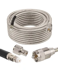 Lofree RG8X Double Shielded Stranded Core Coax Cable 10 ft.
