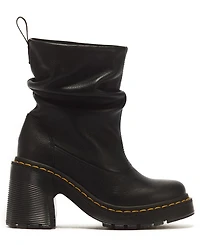Dr. Martens Women's Kasey Lo Virginia Leather Pull-On Booties