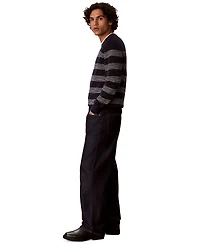 Calvin Klein Men's Space Stripe Crewneck Sweater