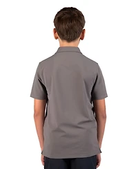 TailorByrd Micro Grid ( 8 to 18 -20 )Textured Performance Polo