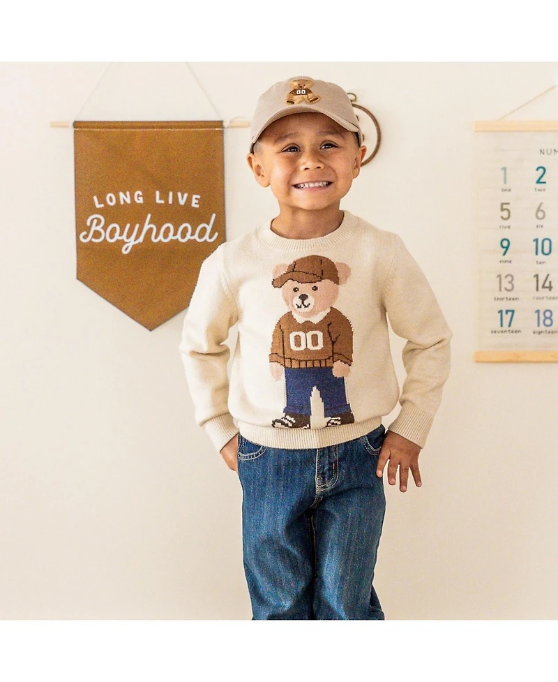 Sweet Wink Little Boys Teddy Bear Sweater