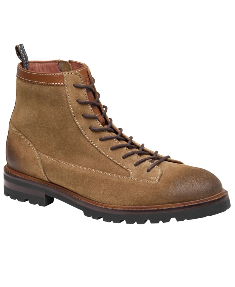 Johnston & Murphy Men's Britton Round-Toe Boots