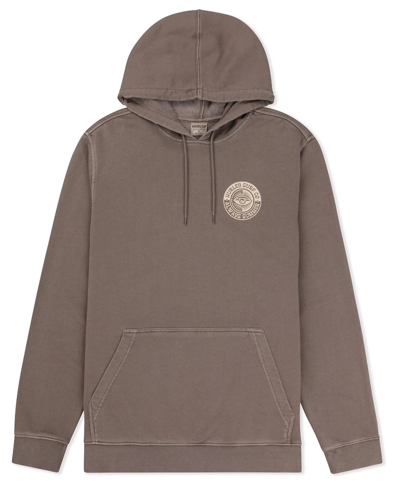 Hurley Men's Naturals Kangeroo Pocket Graphic Hoodie