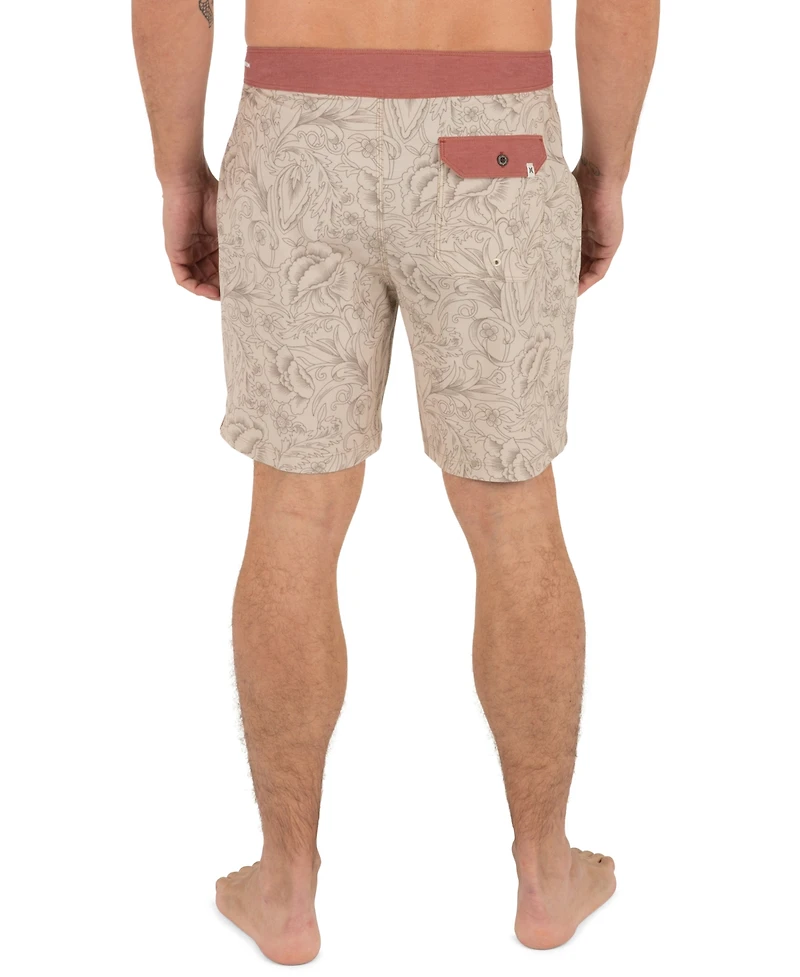 Hurley Men's Phantom Tailgate Pull-On Swim Shorts