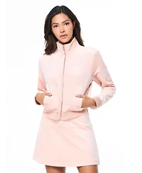 Sergio Tacchini Women's Piera Velour Full-Zip Track Jacket