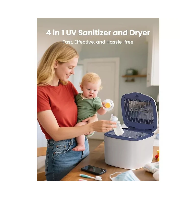 Grownsy Uv Cleaner and Sanitizer and Dryer