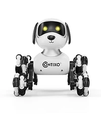 Contixo Rc6 NeoPaw 8-Wheel Led RC Robot Dog with Sounds