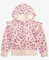 Epic Threads Baby Girls' and Toddler Floral-Print Full-Zip Hoodie, Macy's Exclusive