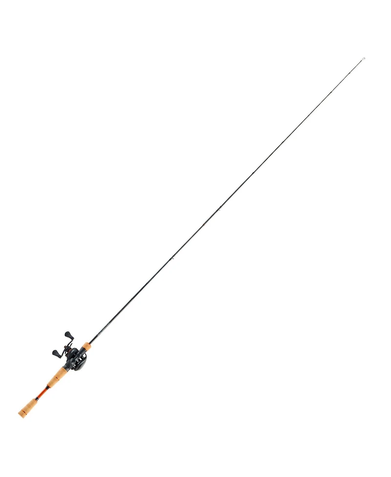 Hongge IM7 Carbon Fiber Baitcasting Rod and Reel Combo 6.5 ft with Cork Handle and Ceramic Ring Guides