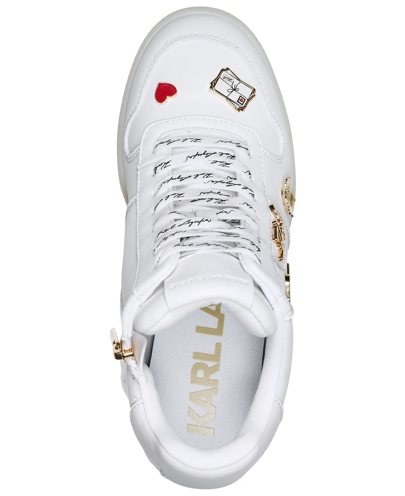 Karl Lagerfeld Paris Women's Spirea Wedge Sneakers