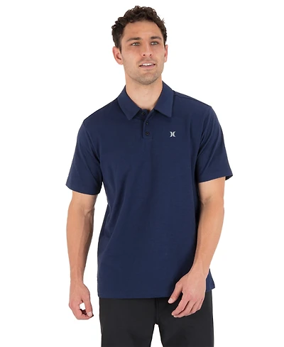 Hurley Men's Icon Slub Short-Sleeve Polo Shirt