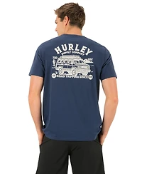 Hurley Men's H2O Dri Road Trippin Crewneck T-Shirt