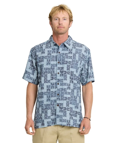 Quiksilver Waterman Men's Regular-Fit Print Shirt