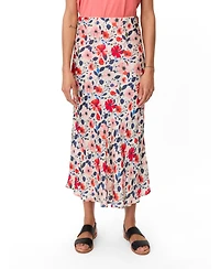 Masai Copenhagen Women's High-Waist Floral Midi Skirt