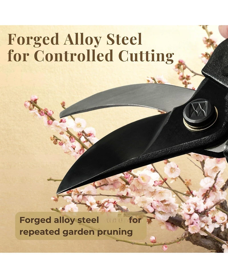 Xdovet Forged Alloy Steel Pruning Shears Cutting Diameter: 0.59 inches