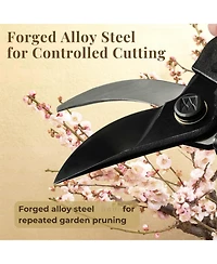 Xdovet Forged Alloy Steel Pruning Shears Cutting Diameter: 0.59 inches