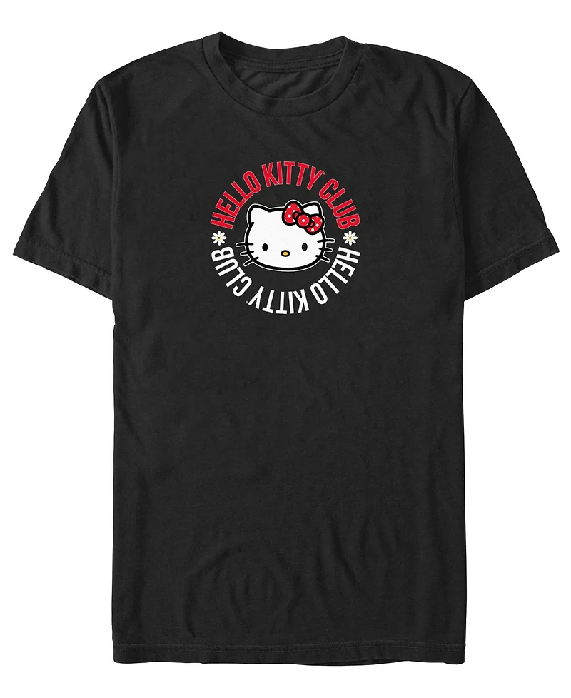 Fifth Sun Men's Hello Kitty Club Graphic T-Shirt