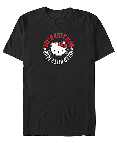 Fifth Sun Men's Hello Kitty Club Graphic T-Shirt