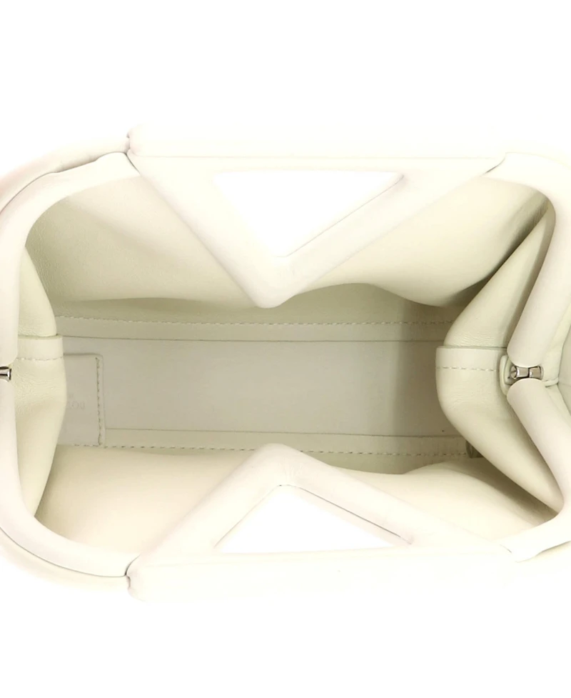 Pre-Owned Bottega Veneta Small Point Shoulder Bag Leather