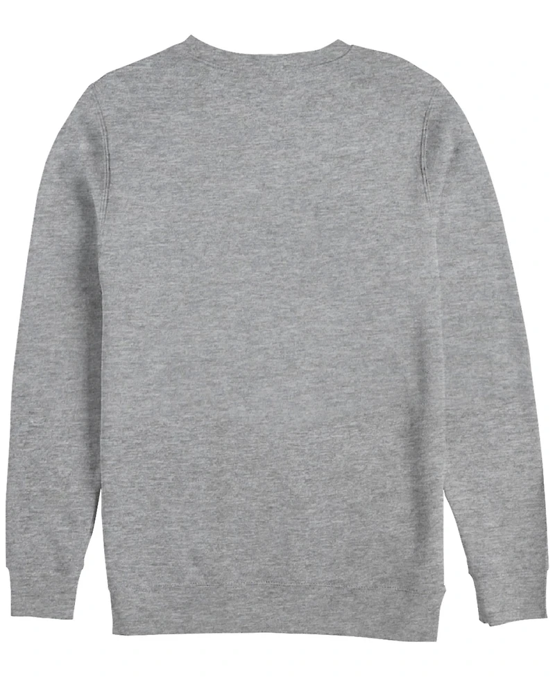 Fifth Sun Men's Yale Football Helmet Graphic Crewneck Sweatshirt