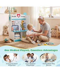 Sugift Doctor Height Bar and Ecg Monitor 27-Piece Playset, Ages 3+
