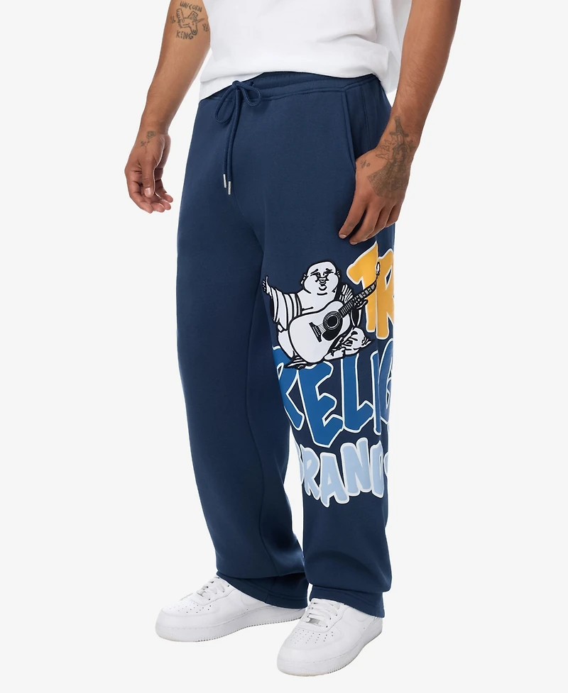 True Religion Men's Buddha Logo Sweatpants