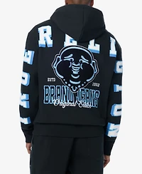 True Religion Men's Overt Buddha Logo Hoodie