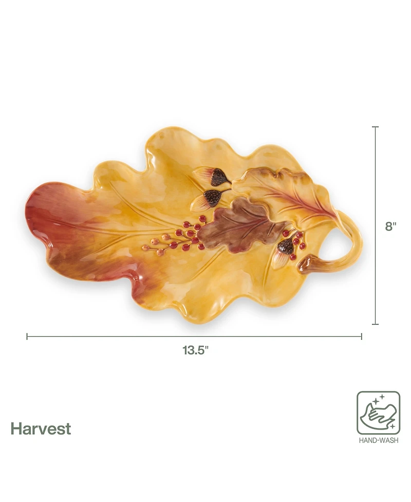 Fitz and Floyd Harvest Thanksgiving Tray