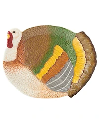Fitz and Floyd Thanksgiving Traditional Large Platter