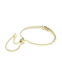 Swarovski Gold-Tone Plated White Crystal Bracelet