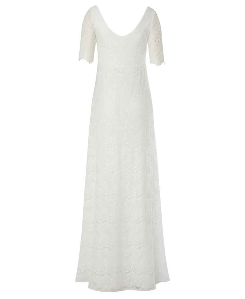 Tiffany Rose Maternity Verona Lace Empire-Waist Gown