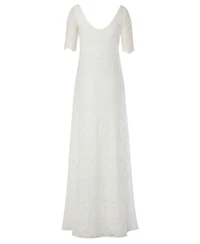 Tiffany Rose Maternity Verona Lace Empire-Waist Gown