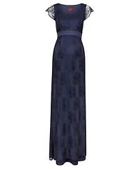Tiffany Rose Maternity April Nursing Floral-Lace Gown