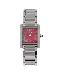 Pre-Owned Cartier Limited Edition Tank Francaise Quartz Watch in Stainless Steel 20mm