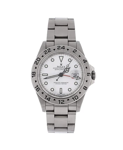 Pre-Owned Rolex Oyster Perpetual Explorer Ii Automatic Watch in Stainless Steel 40mm