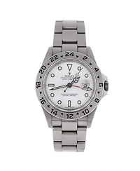 Pre-Owned Rolex Oyster Perpetual Explorer Ii Automatic Watch in Stainless Steel 40mm