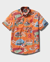 Reyn Spooner Men's Orange Tampa Bay Buccaneers Scenic Button-Down Shirt