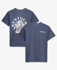 Image One Men's Navy Kentucky Wildcats Comfort Colors Team Statue T-Shirt