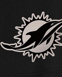 Antigua Women's Black Miami Dolphins Brushed Carbon Chip Skort