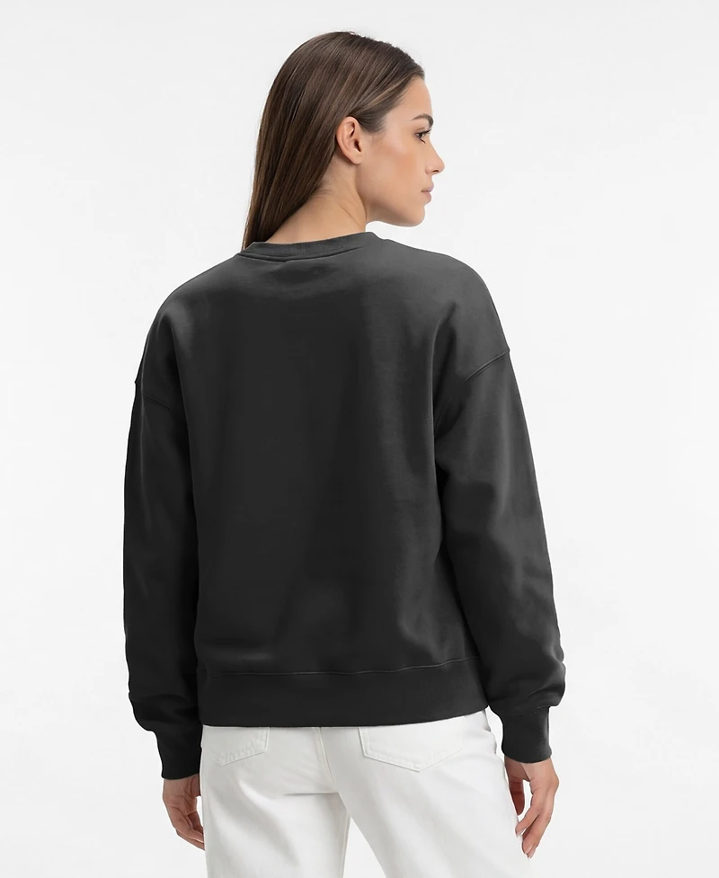 Champion Women's San Francisco Giants All-Star Midweight Screen-Print Graphics Sweatshirt