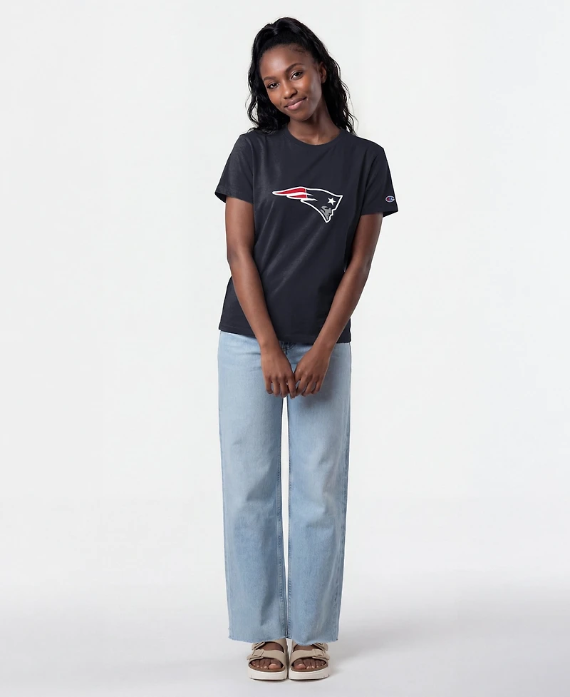 Champion Women's New England Patriots Logo T-Shirt