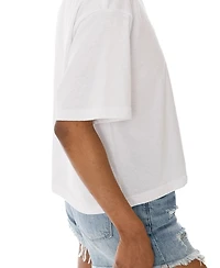 Gameday Couture Women's White James Madison Dukes Claim To Fame Boxy Cropped T-Shirt