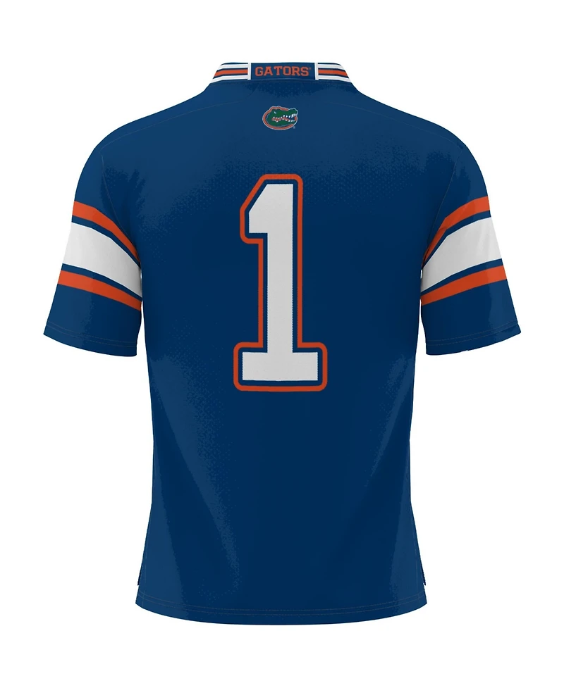 Gameday Greats Men's 1 Royal Florida Gators Football Jersey