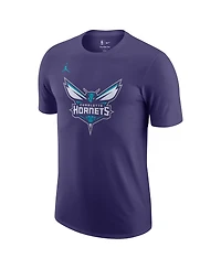 Nike Men's Purple Charlotte Hornets Essential T-Shirt
